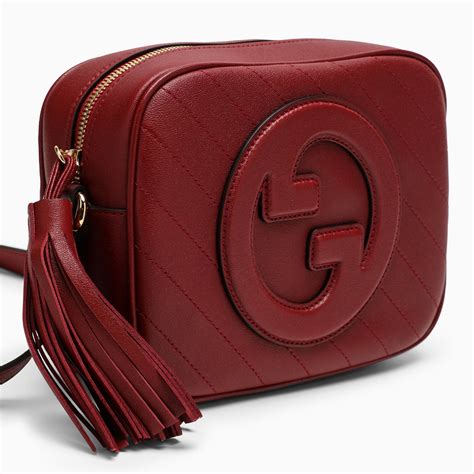 borsa gucci tracolla rossa come si porta|Borse a tracolla da donna Gucci .